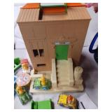 Sesame street big bird playset 1984