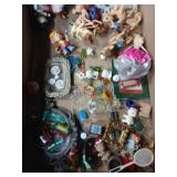 Miniature Doll house items and character lot