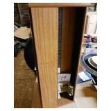Wood Spinning Cd Tower 4 sided