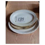 Vintage platters 3 piece lot