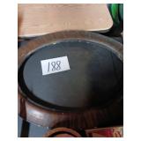Vintage oval picture frame - no glass