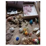 Costume Jewelry Box Lot