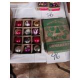Shiny Brite Glass Ornaments Multicolored Pack of