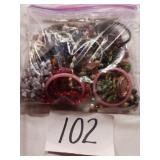 Costume Jewelry Lot in bag