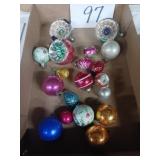 Shiny Brite Lot of Miscellaneous Glass Ornaments