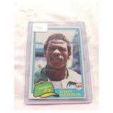 1981 Topps Rickey Henderson Oakland A