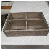 Vintage Pepsi wooden crate carrier
