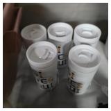 Sï¿½, yes, oui tumblers, lot of 5