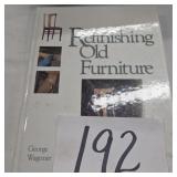 Refinishing old furniture book