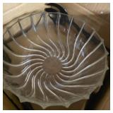 Crystal salad set in box