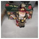 Old World Christmas Santa Ornament