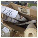 Box lot of wall coverings , borders