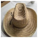 Western straw ,cowboy, woven hat