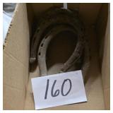 Vintage horse shoes, lot of 3