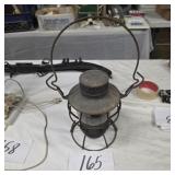 Vintage railroad lantern Dressel dietz usa