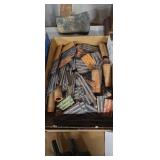 Box lot of empty coin rolls