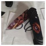 Dragon survival pocket knife