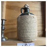 Green jug rope wrapped with cork