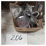Miscellaneous box lot damper, nut cracker +