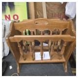 Vintage magazine rack