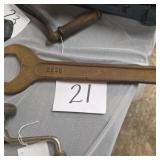 Vintage engineer wrench 2935 cast iron