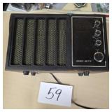 Vintage channel master radio
