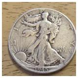 1945-P Walking Liberty Half Dollar