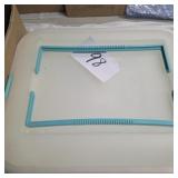 Plastic container with handles