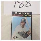 1971 Topps Willie Mccovey #50 Giants