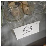 Ball and kerr mason jars 1 each