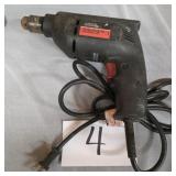 Master mechanic 3/8 variable speed reversing drill