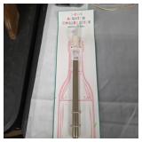 Wine chiller and aerator stick