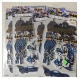 Batman decals 3d stickers lot of 4 packs superhero