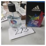 Vintage Adidas team five cologne