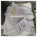 Large lot of doilies lace table mat