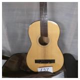 Vintage Lori acoustic guitar with case