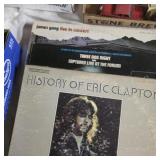 Lot of albums Eric Clapton, Three dog night +