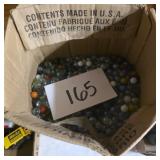Marbles - box lot 14 pounds various styles