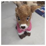 Build a bear Christmas cupid reindeer with outfit