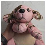 Camouflage dog stuffed animal