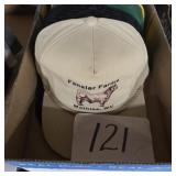 Box lot of vintage hats