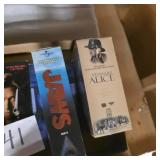 Lot of vhs tapes Jaws, Stephen King