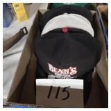 Box lot of vintage hats