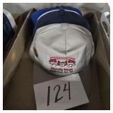 Box lot of vintage hats