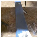 Wooden pieces blue lot of 7