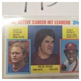 Pete Rose NL Career Hit Leader 1984 Topps