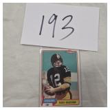 Terry Bradshaw 1981 Topps #375 Steelers