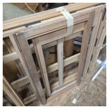 Wooden frame lot