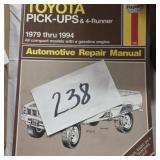 Toyota pickups 4 runner 79-94 Haynes repair manual