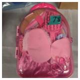 Barbie doll luggage with contents clothes